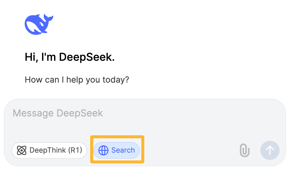 DeepSeek search