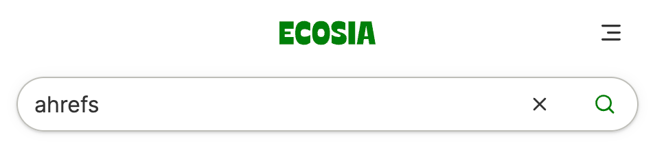 Ecosia