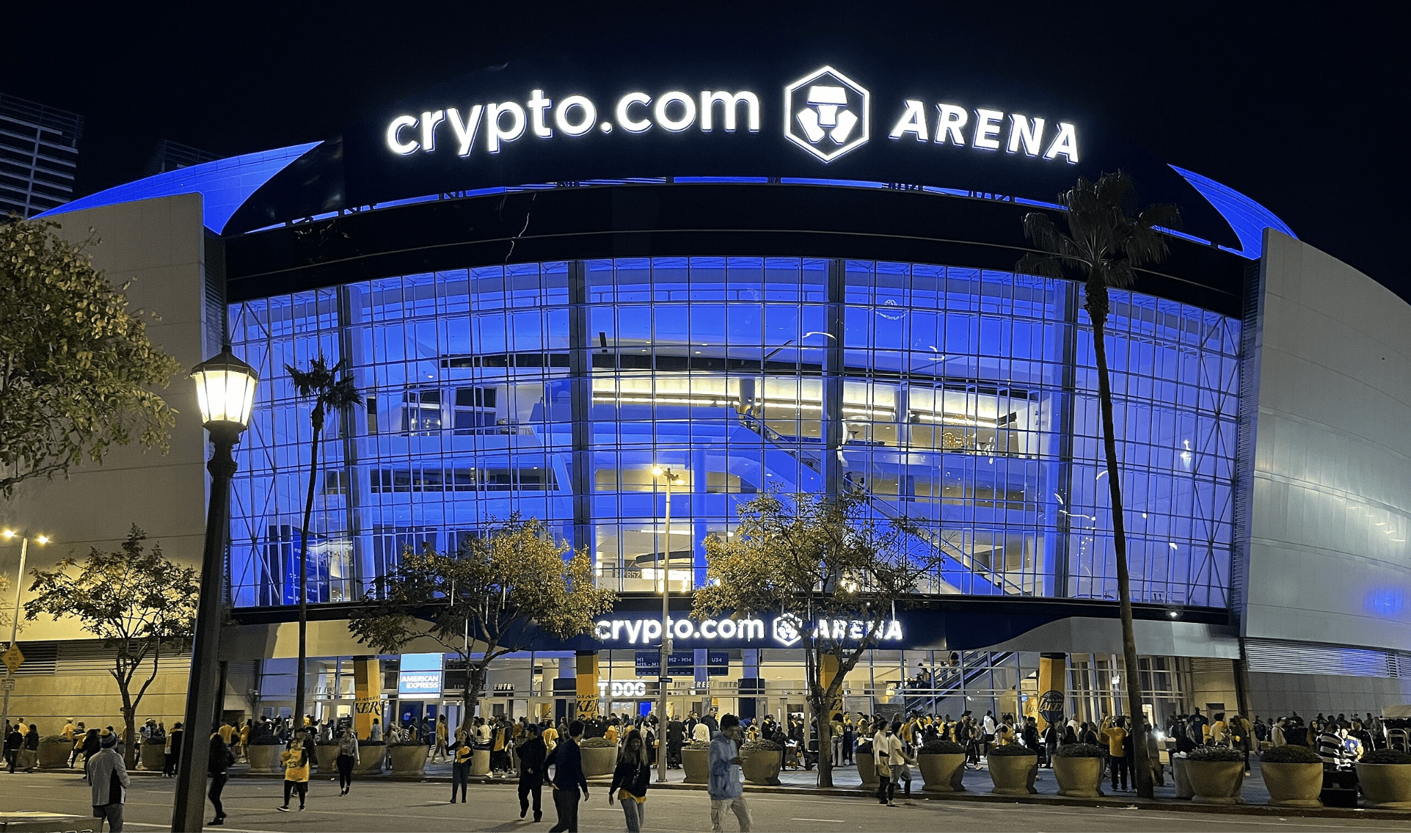 Crypto.com arena - example of saas sponsorhip. 