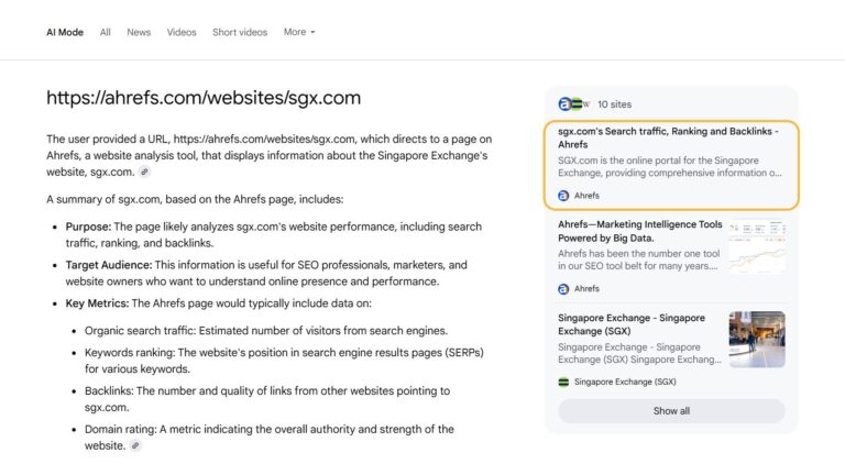Google Made It So You Can’t Track Clicks From AI Mode