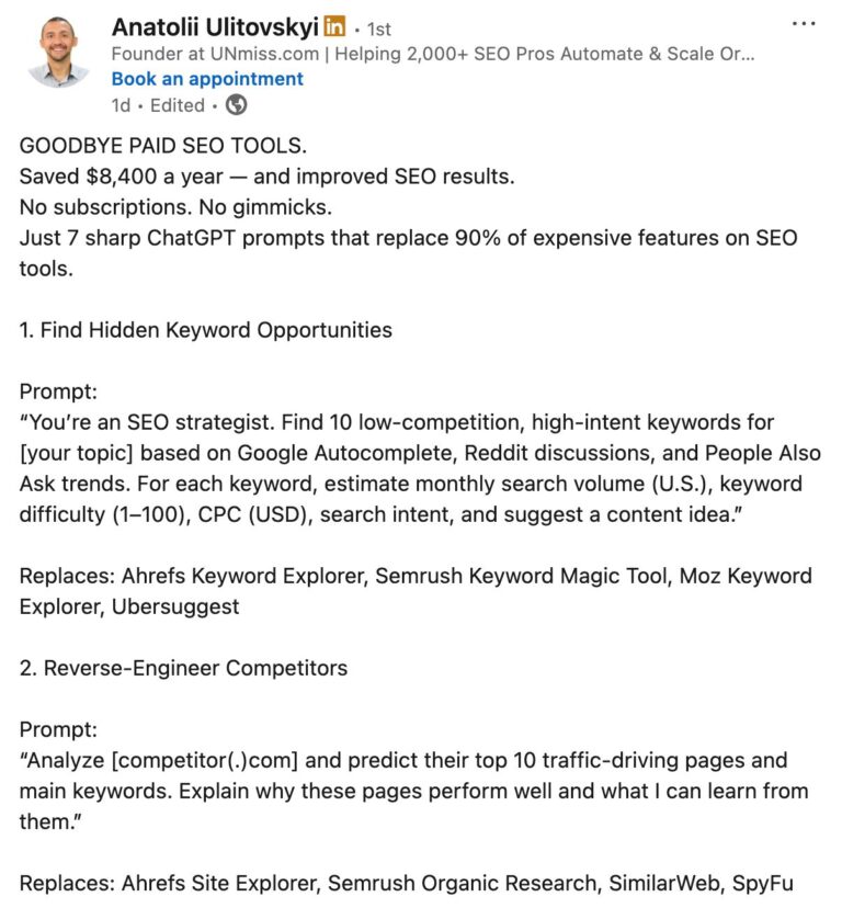 AI Can’t Replace SEO Tools. But It Can Use Them